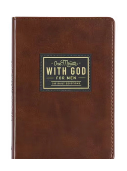 One Minute with God for Men daily devotional